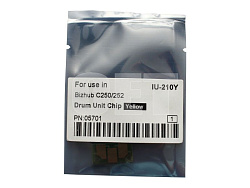 Чип драм-юнита для KONICA MINOLTA Bizhub C250/C252 (CET) Yellow, (WW), 45000 стр., CET5701