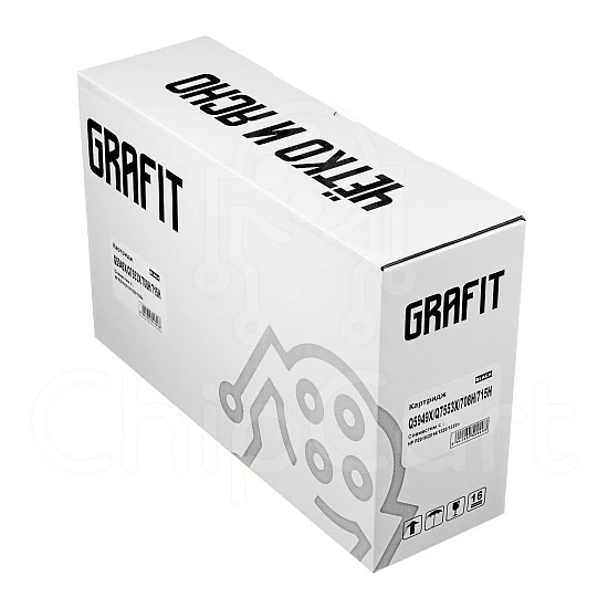 Картридж HP Q5949X/Q7553X, Canon 708H/715H, 7K, Grafit