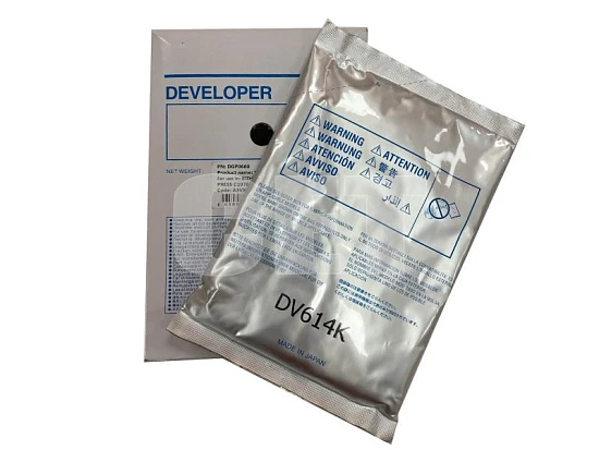 Девелопер DV-614K для KONICA MINOLTA Bizhub PRO C1060L, PRESS C1060/C1070/C1070P/C71HC (CET) Black, 