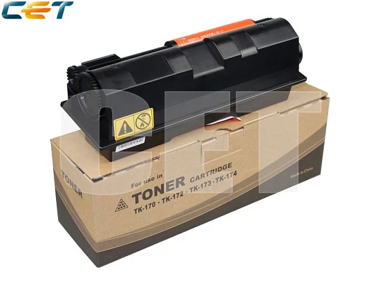 Тонер-картридж (PK2/PK3, без чипа) TK-170 для KYOCERA FS-1320D (CET), 240г, CET8163