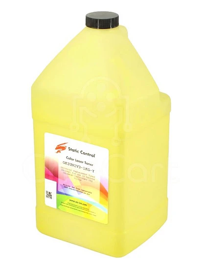 Тонер OKI С310/С3300/C610/С5500/С810/С8800, OKIUNIV3, Yellow, глянец, 1кг, Static Control
