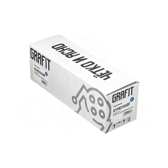 Картридж HP W2211X, Cyan, без чипа, 2.45K, Grafit