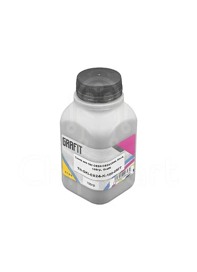Тонер для Oki C824/С834/С844, Black, 100гр, Grafit