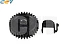 Шестерня привода резинового вала 32T для HP LaserJet Enterprise 600 M601dn (CET), CET2440