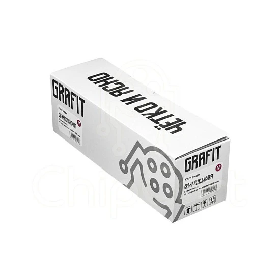 Картридж HP W2213X, Magenta, без чипа, 2.45K, Grafit