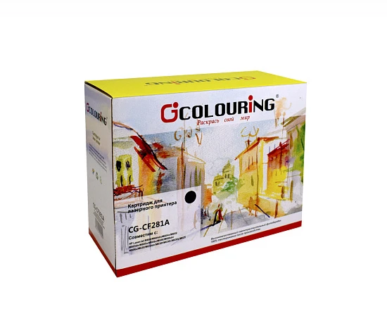 Картридж HP CF281A (№81A) 10550 копий (Colouring)