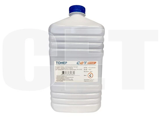 Тонер (CPT) + носитель CE28 TN-324C для KONICA MINOLTA Bizhub C258/308/368 (Japan) Cyan, 550г/бут