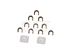 Бушинг резинового вала для HP LaserJet Enterprise P3015, M521/M525 (CET), 2 шт/компл, CET6375R